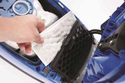 Filter stofzuiger terugplaatsen